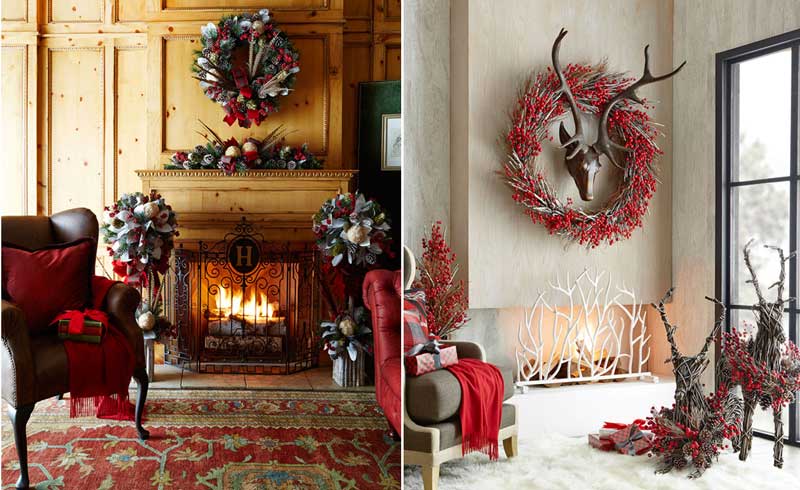 Indoor-Christmas-Decorations---Rustic-Christmas-Design-2