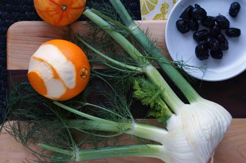 Orange, Olive, and Fennel Salad