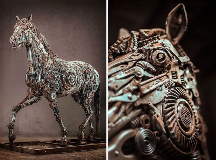 Steampunk-Animal-Sculptures-Made-Of-Scrap-Metal-By-Hasan-Novrozi--2