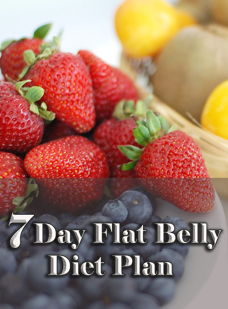 7 Day Flat Belly Diet Plan Quiet Corner
