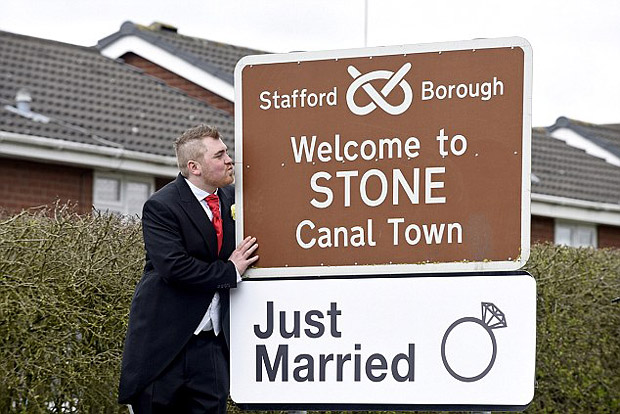 Staffordshire Man Married His Local Town
