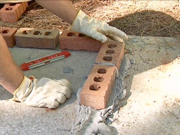 DIY Backyard Brick Barbecue