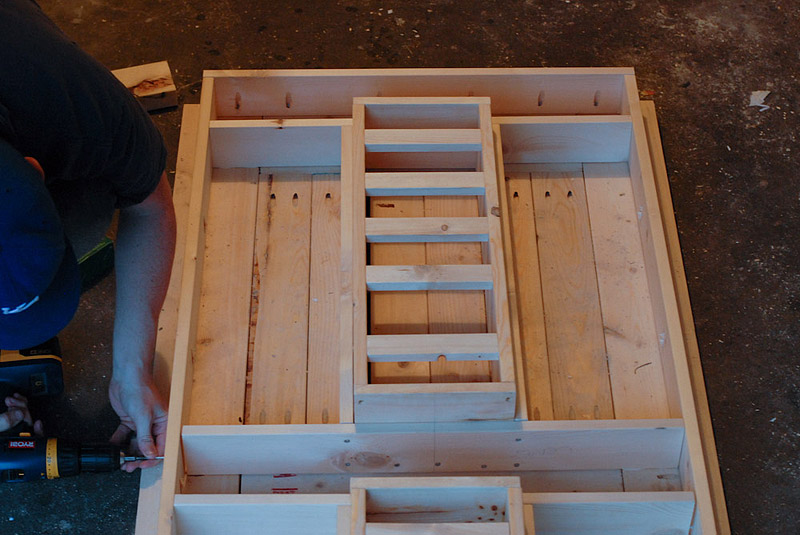 DIY Patio Table with Built-in Beer Cooler