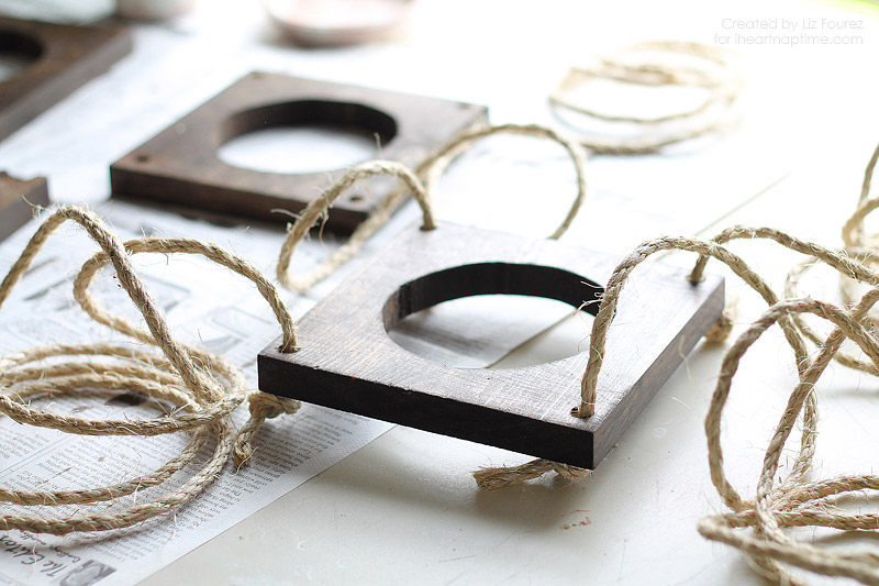 DIY Vertical Plant Hanger