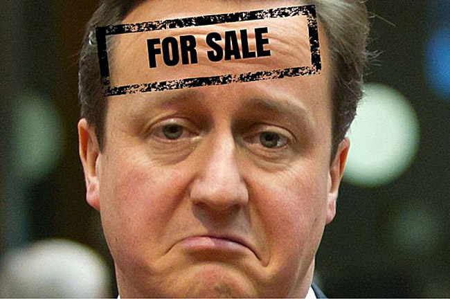 David Cameron Auctioned on eBay!
