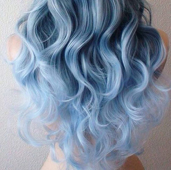 Latest Hair Color Trend- Denim Hair