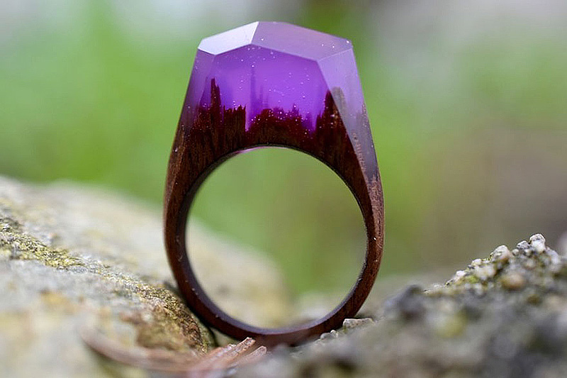 Secret Worlds Inside Wooden Rings By Secret Wood