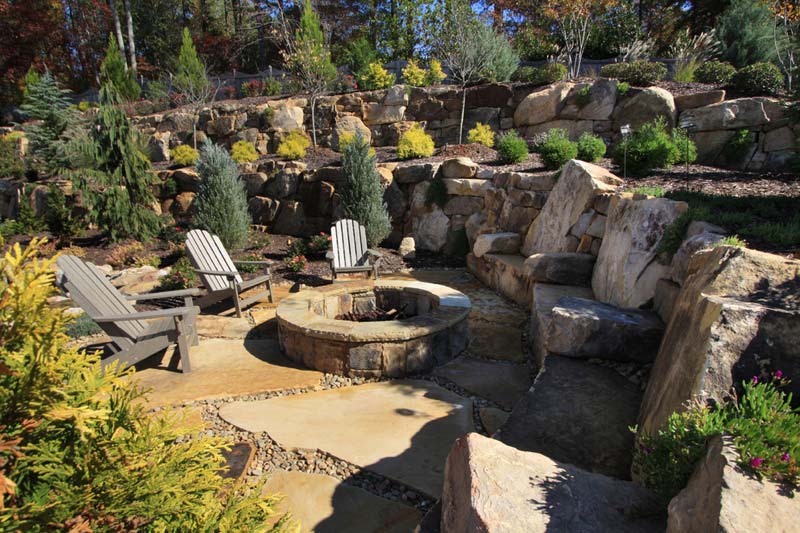Outdoor Fire Pit Seating Ideas (14)