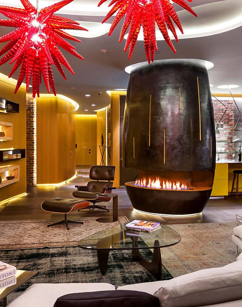 Some of The Coolest Fireplaces Ever