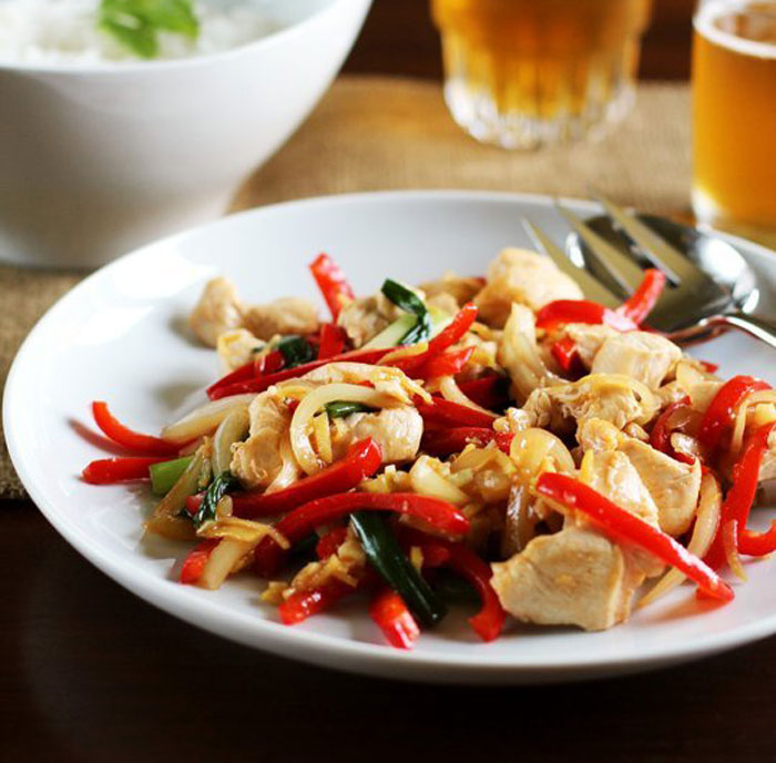 Thai Ginger Chicken Stir-Fry