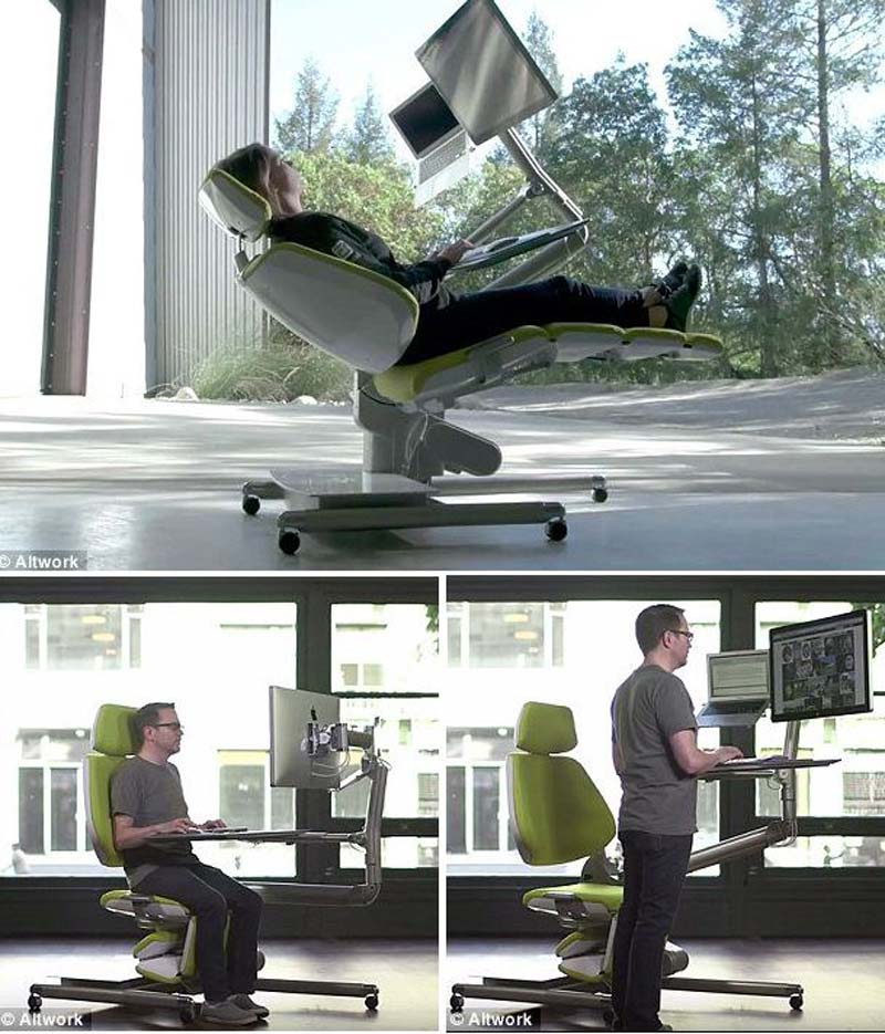 This Desk Will Let You Work Lying Down