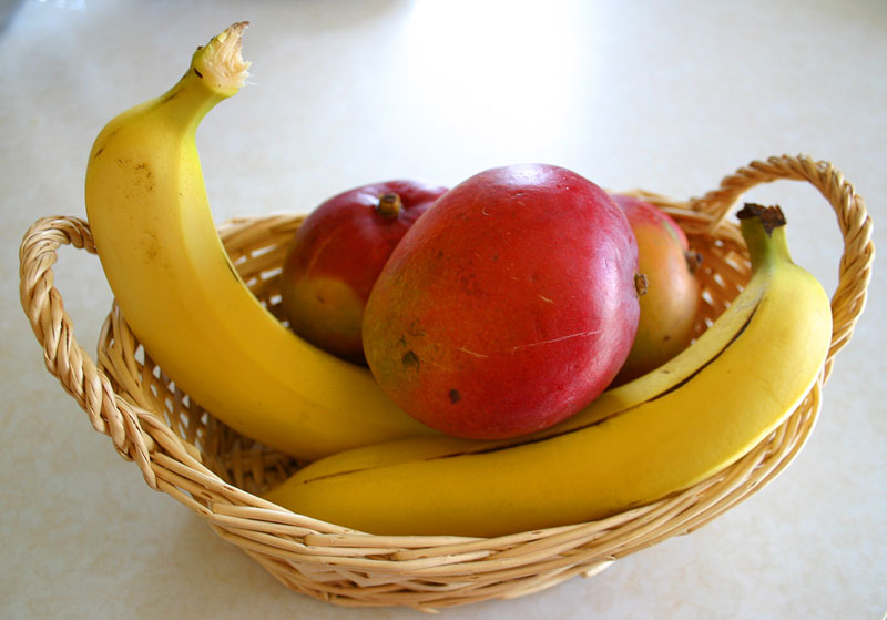 Tropical Mango Banana Pie