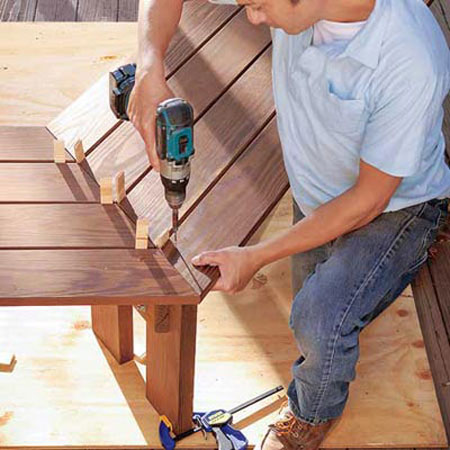 DIY – Build a Tree Bench