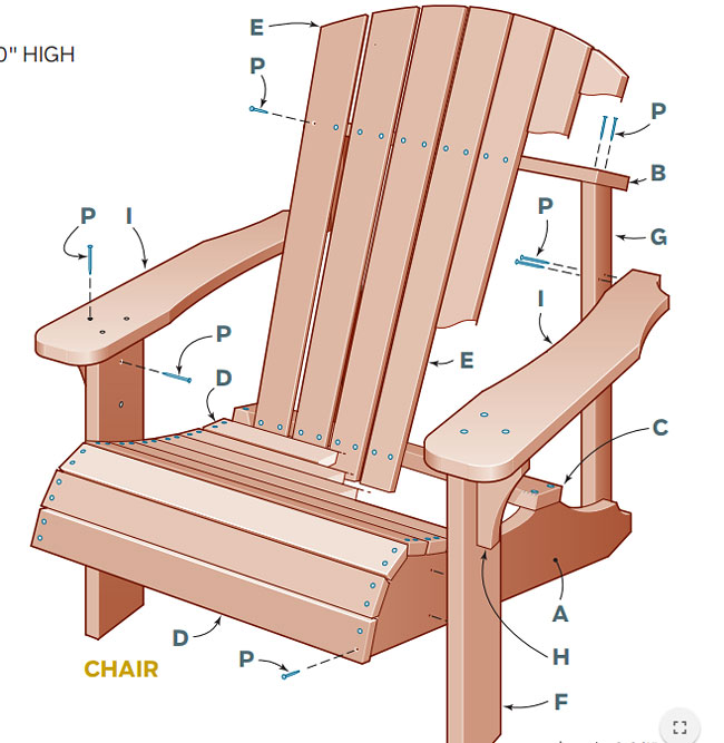 DIY - Adirondack Chair and Table