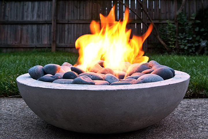 DIY – Modern Concrete Fire Pit