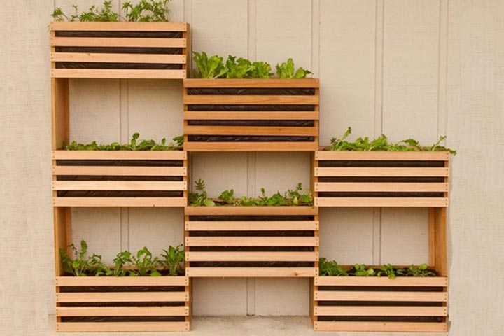 Craft Your Own Vertical Vegetable Garden