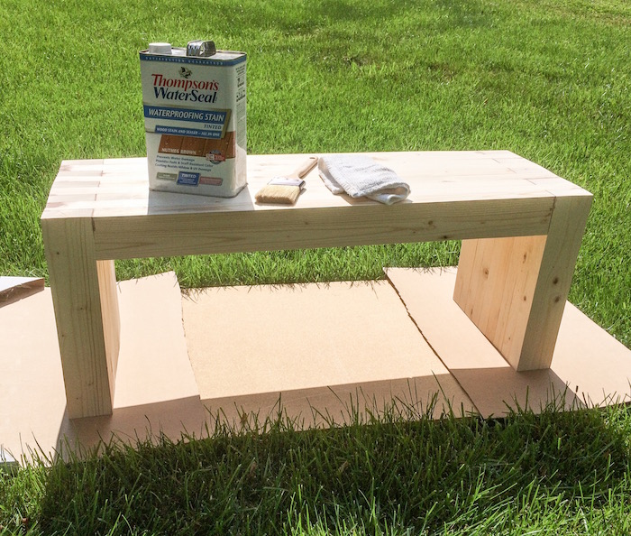 DIY – How to Make Outdoor Bench