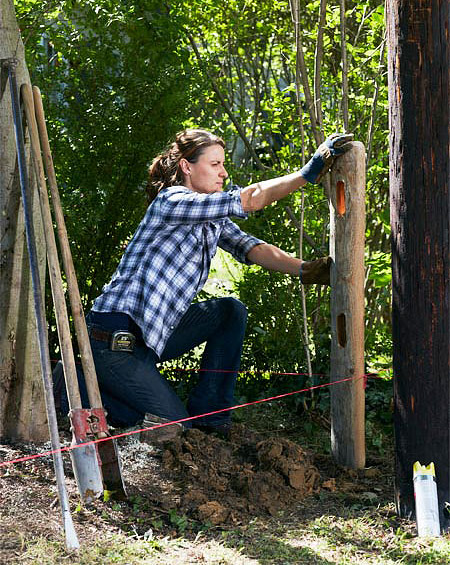 DIY - Simple Split-Rail Fence