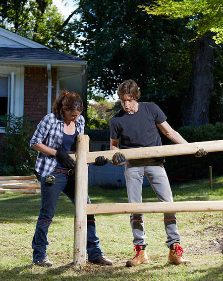 DIY - Simple Split-Rail Fence