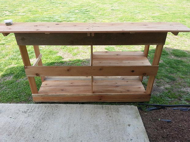 DIY – Fence Picket Outdoor Bar / Countertop