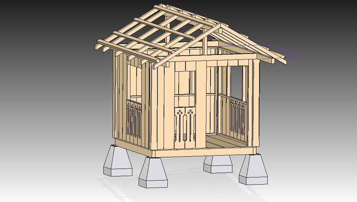 DIY – Balinese Styled Playhouse