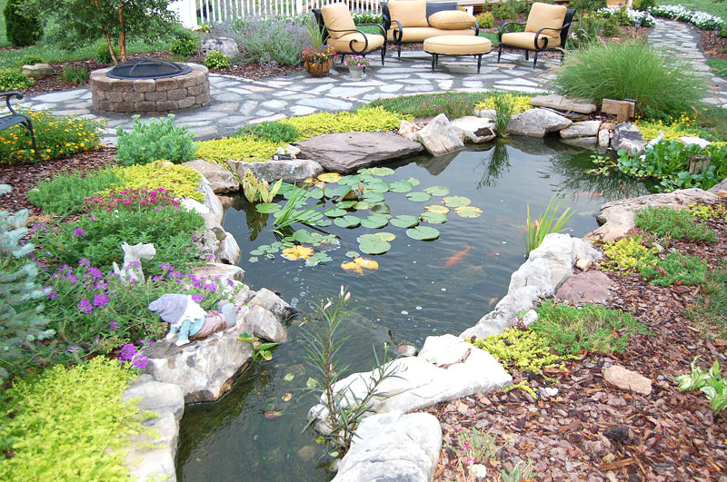 Inspiring Backyard Pond Ideas - Quiet Corner