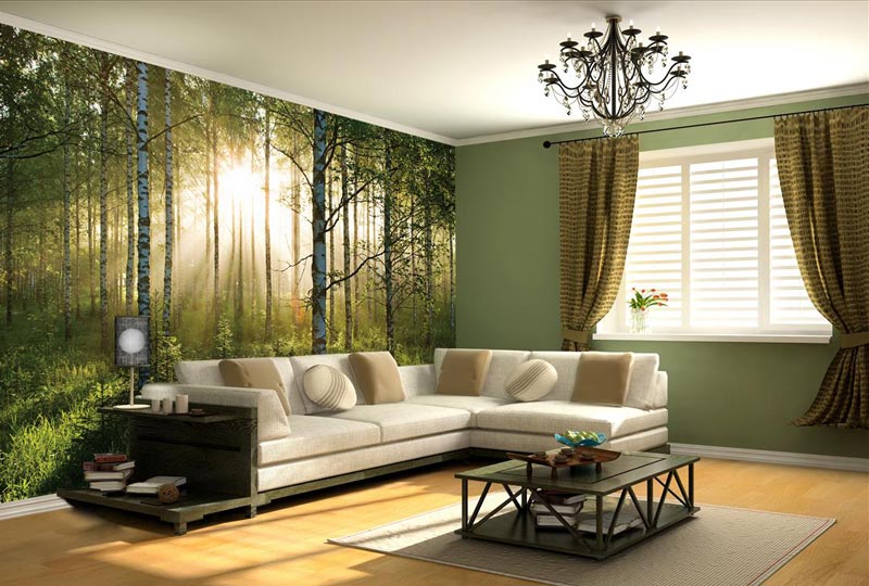 Living Room Photo Wallpapers and Wall Art (3)