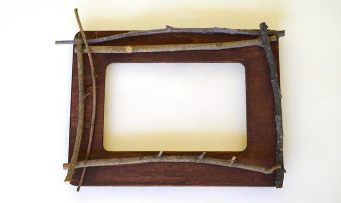 Rustic Twig Frame - DIY Tutorial