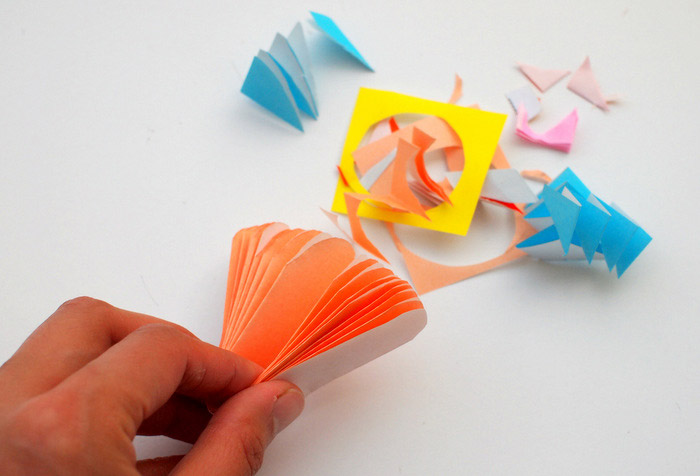 Easy DIY for Your Kids - Accordion Paper Flowers