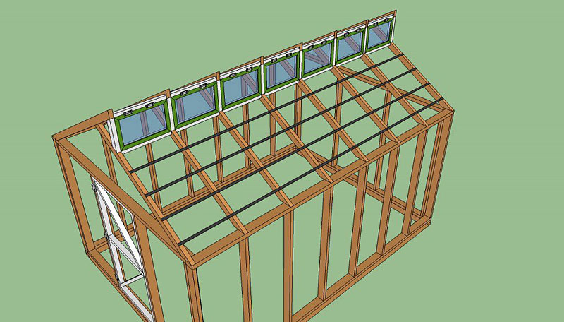 DIY - Wood Greenhouse