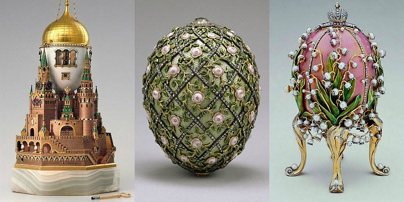 Fabergé eggs - Mementos of a Doomed Dynasty