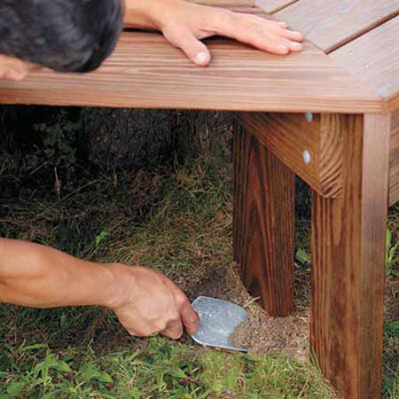 DIY – Build a Tree Bench