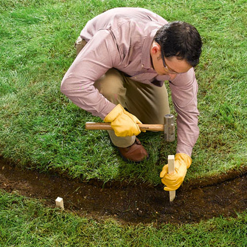 DIY - Concrete Garden Edging