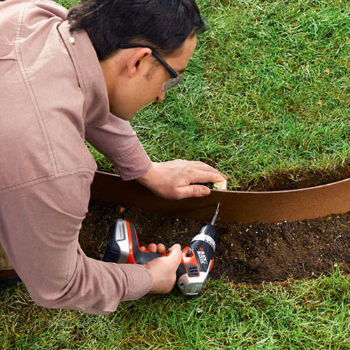 DIY - Concrete Garden Edging