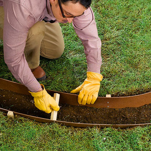 DIY - Concrete Garden Edging