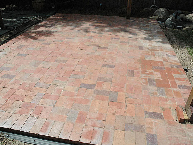 DIY - Brick Paver Patio