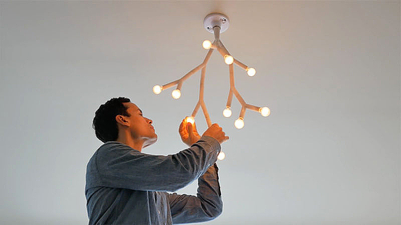 Splyt Light: Nature-Inspired Lighting System