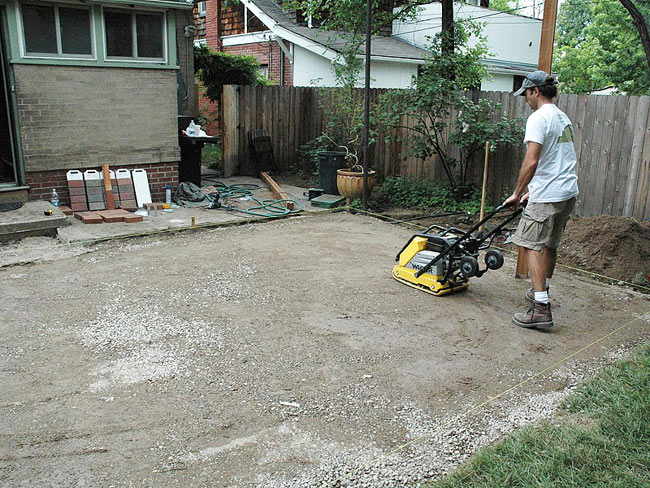 DIY - Brick Paver Patio