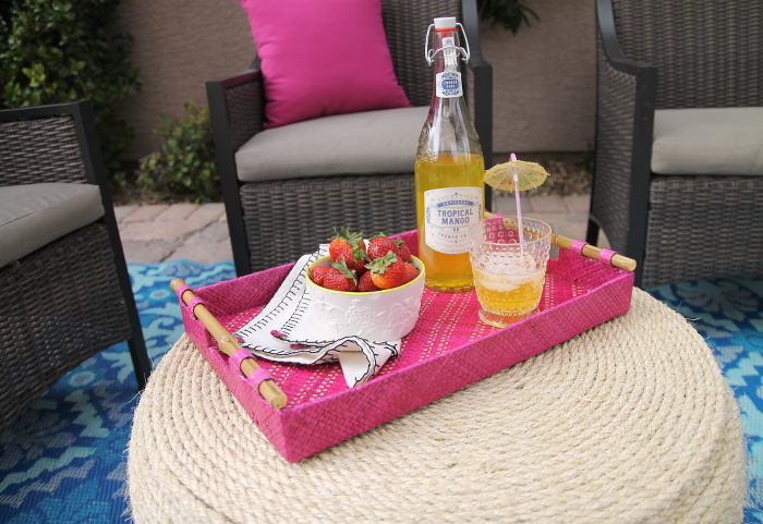 DIY Recycled Tire Coffee Table