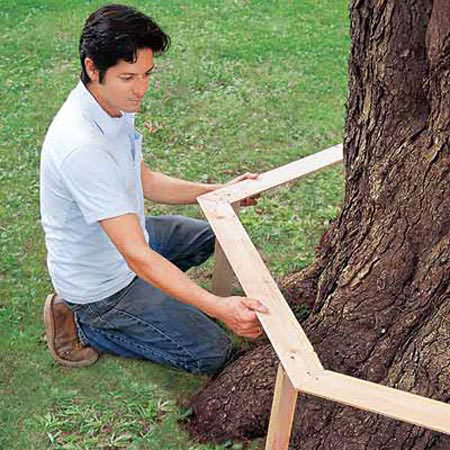 DIY - Build a Tree Bench