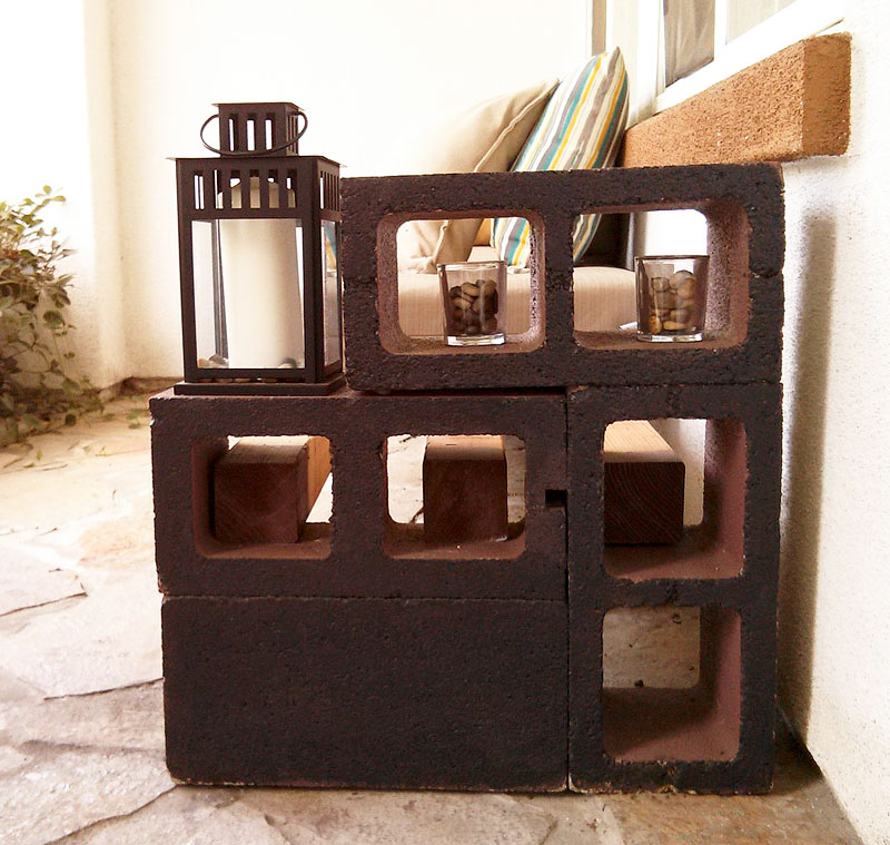 Easy DIY Cinder Block Bench