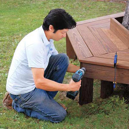 DIY – Build a Tree Bench