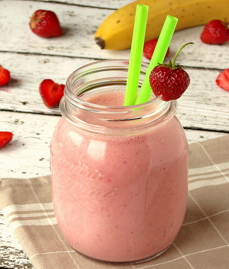 Make Strawberry Banana Smoothie: 5 Different Ways