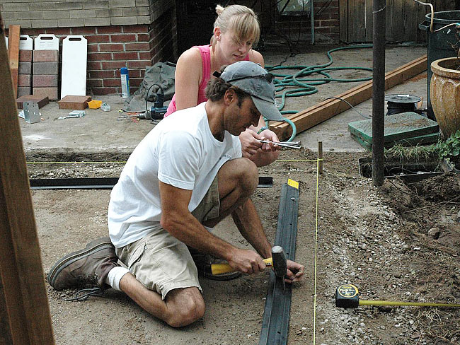 DIY - Brick Paver Patio