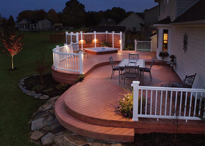 Ideas and Tips for Custom Front Yard and Backyard Decks