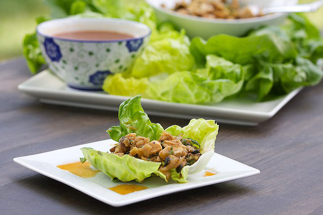 Chicken Lettuce Wraps Recipe