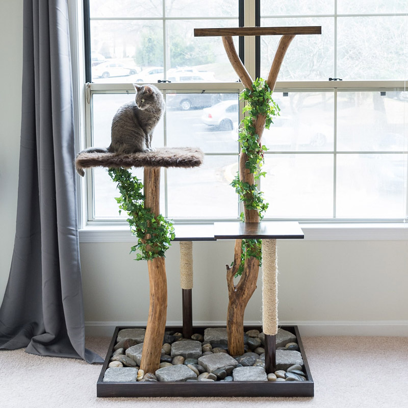 5 DIY cat trees to improve your kitty's life