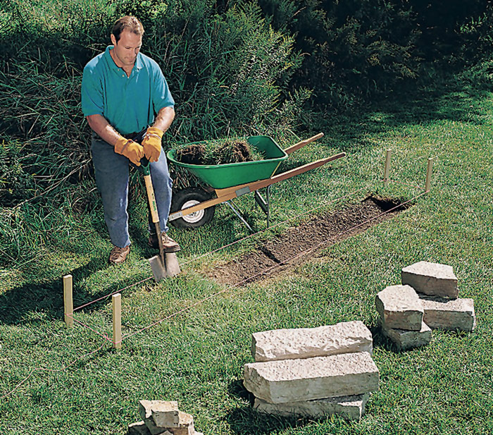 DIY - Dry Stone Wall