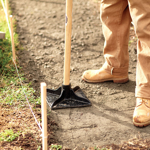 DIY - Zig Zag Garden Path