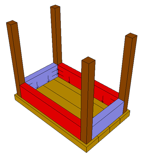 DIY - Sturdy 2×4 Sitting Bench And Side Table